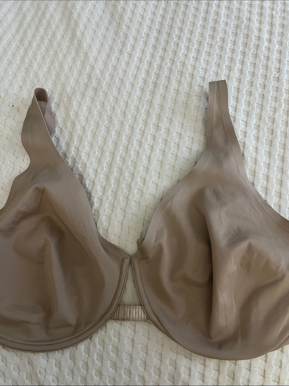 Third Love Seamless Nude Underwire Bra - Smooth Support, Size 36 F.